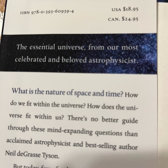 ♥️ NEW!  Neil DeGrasse Tyson - “Astrophysics for People in a Hurry” - Picture 4 of 4